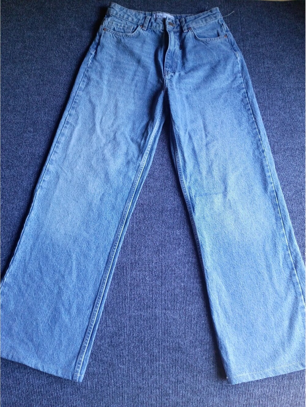 Zara Women's Blue Wide-Leg Jeans Size EUR 38/ US 6 / MEX 28
